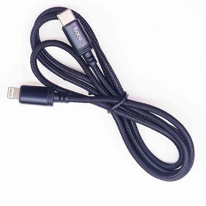 Кабель для зарядки шнурок Lightning  - Type-C для iPhone, iPad - HOCO