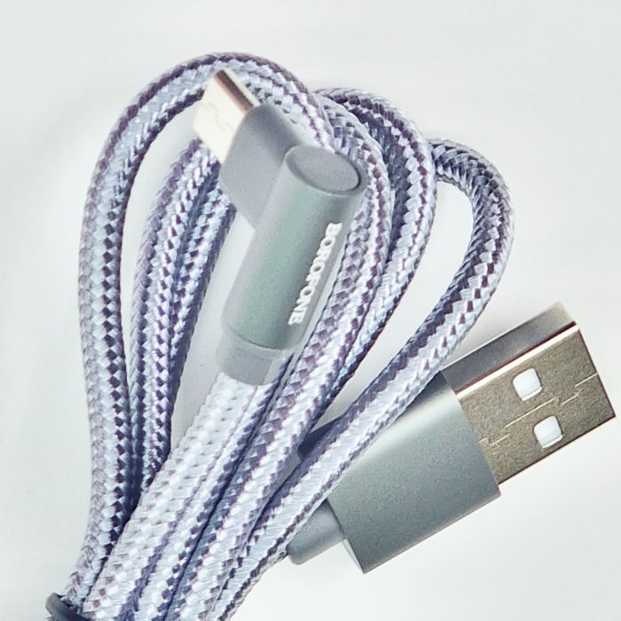 Кабель для зарядки угловой (L-образный) Borofone Micro USB