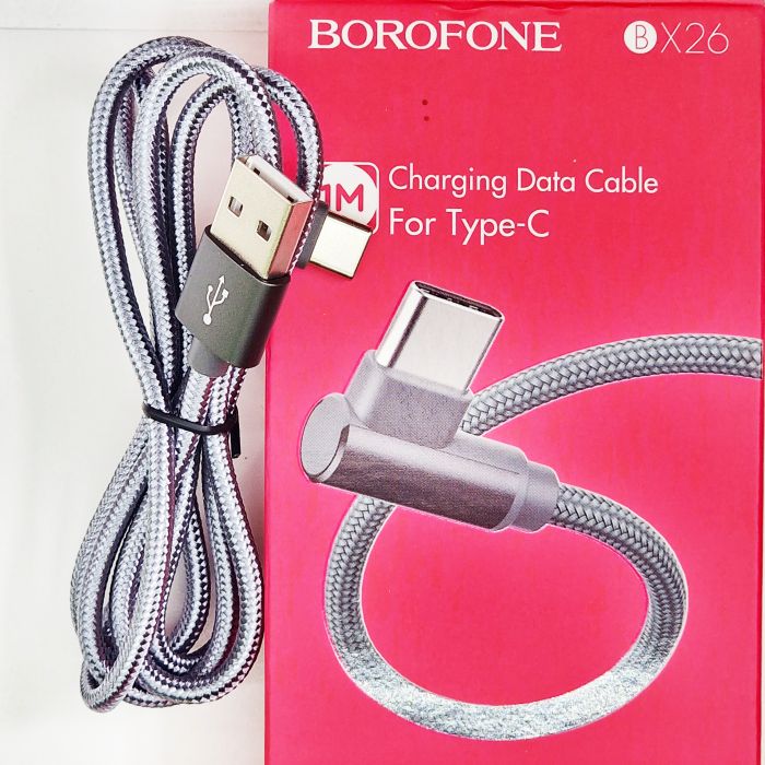 Кабель для зарядки угловой (L-образный) Borofone Type-C