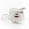 Set încărcător XO (bloc + cablu) - 20W Type-C + 18W USB