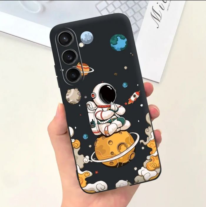 Husa din silicon neagra pentru Samsung A15, A16, A25