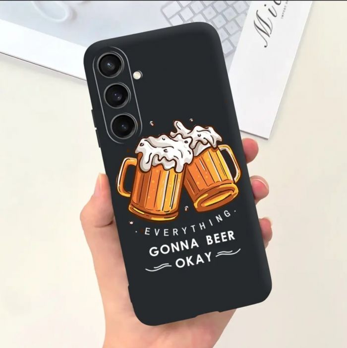 Husa din silicon neagra pentru Samsung A15, A16, A25