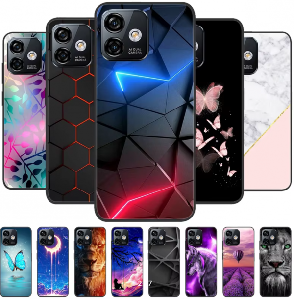 Чехол для Ulefone Note 18 Ultra силиконовый с фотопечатью